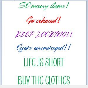 HUGE CLOSET FULL OF GOODIES!!
